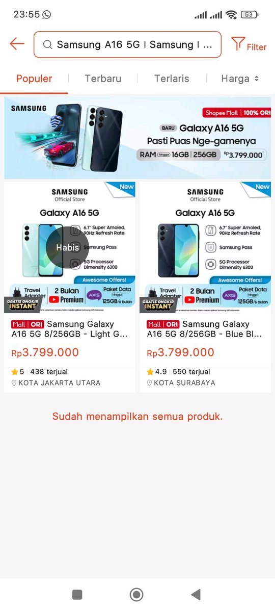 Dipta_PD's tweet photo. @ShopeeID Kualitas kamera depan terbilang Oke lah,dan kamera ultrawide yang di kelas harga segini emang agak susah nyarinya, menggunakan dual speaker, udh punya IP54 yang tahan ama percikan air. Dan juga udah punya Knox Vault yang bisa menjamin keamanan data kita.
#GalaxyA16xShopee https://t.co/WAxlQ8LEsV