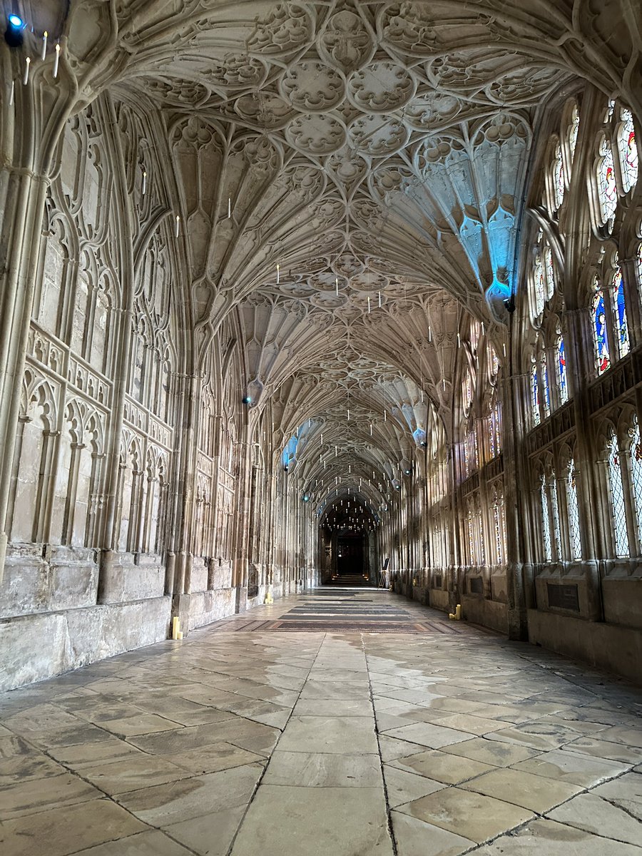 Cazlar 📚💙 (@cazlar123) on Twitter photo Cloisters in Gloucester Cathedral looking wonderful at the moment. Stunning medieval architecture and vaulted ceilings
<a href="/GlosCathedral/">Gloucester Cathedral</a> Cloisters in Gloucester Cathedral looking wonderful at the moment. Stunning medieval architecture and vaulted ceilings
<a href="/GlosCathedral/">Gloucester Cathedral</a>