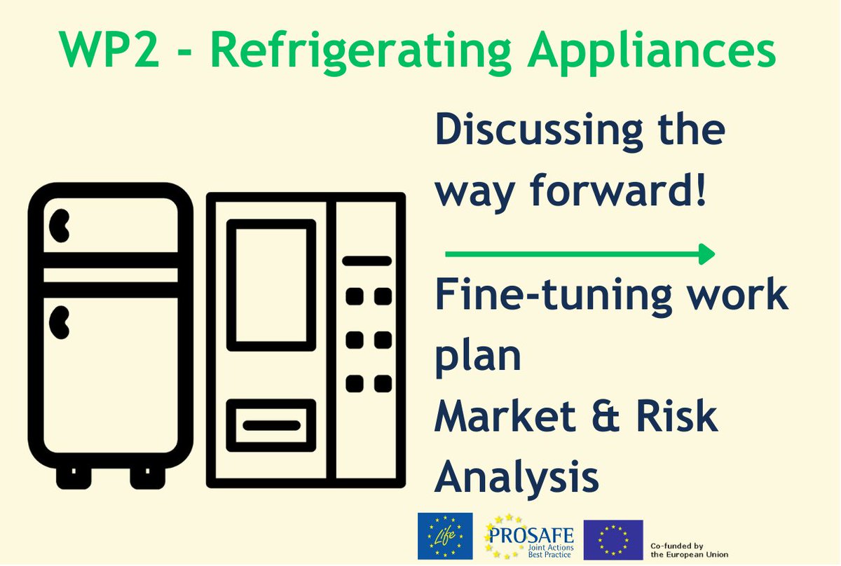 EEPLIANT's tweet photo. Today, we held the second meeting of WP2 of #EEPLIANT4 on #refrigeratingappliances❄️, where the MSAs agreed the activity work-plan and discussed about the main elements to consider for their #marketanalysis and #riskanalysis!

#EUecodesign #energylabel https://t.co/WRZS4v6jEs