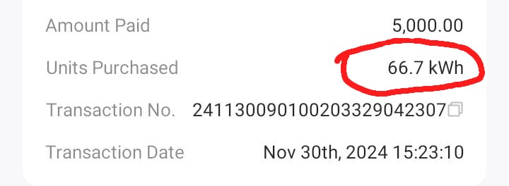 UdyUmo's tweet photo. @PHEDconnect you increased Electricity tariff x3, suddenly. Was there any  an advanced update to users? Do you want to sneak up and steal?

This is why you get accused of fraud ever so often. 
Please rectify this nonsense👇and balance up accordingly.
CC: @NationalGridNg https://t.co/vUk4mV4Q37