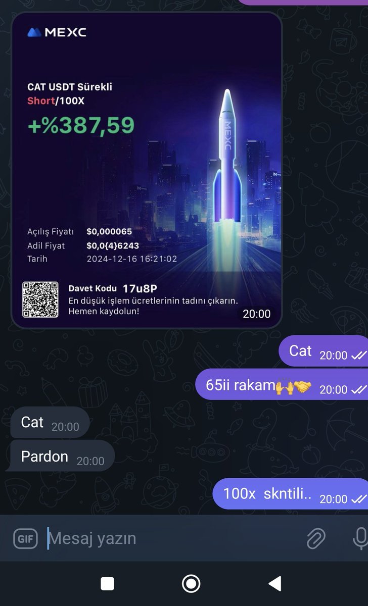 moneyizmm's tweet photo. Tebrikler
6500---5600
Kediyleee isimizz yok
Bugun btti
#cat #1000cat #1000catusdt
๐๐๐๐น๐ท๐น๐ท๐ค๐ค๐ค https://t.co/JBsqhhc8y5