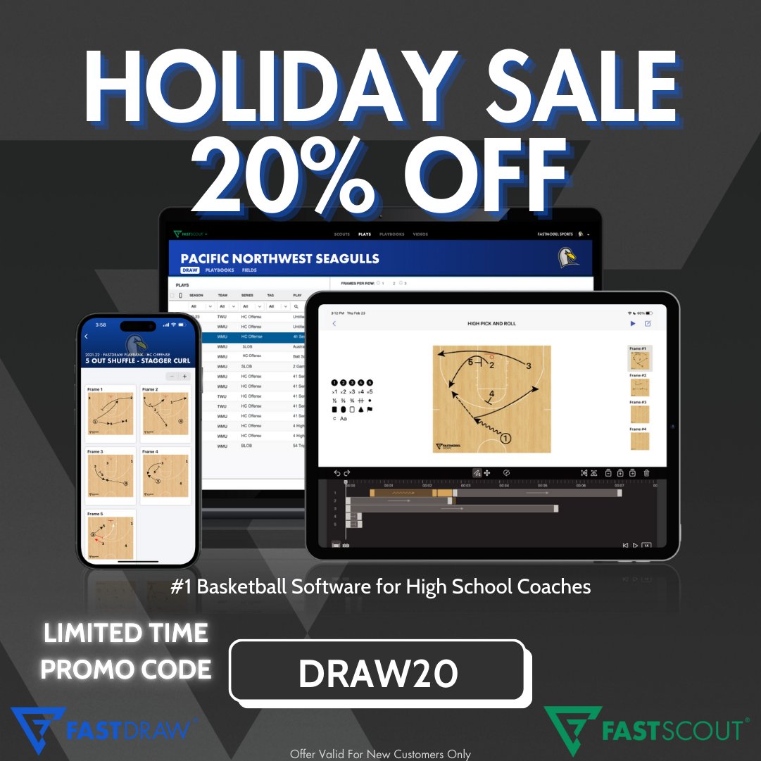 FastModel's tweet image. Dear Coaches, 

Thank you for everything you do to grow the game of basketball. 

Here&apos;s our gift to you this holiday season. 🎁

Enjoy!

#ChampionsUseFastModel