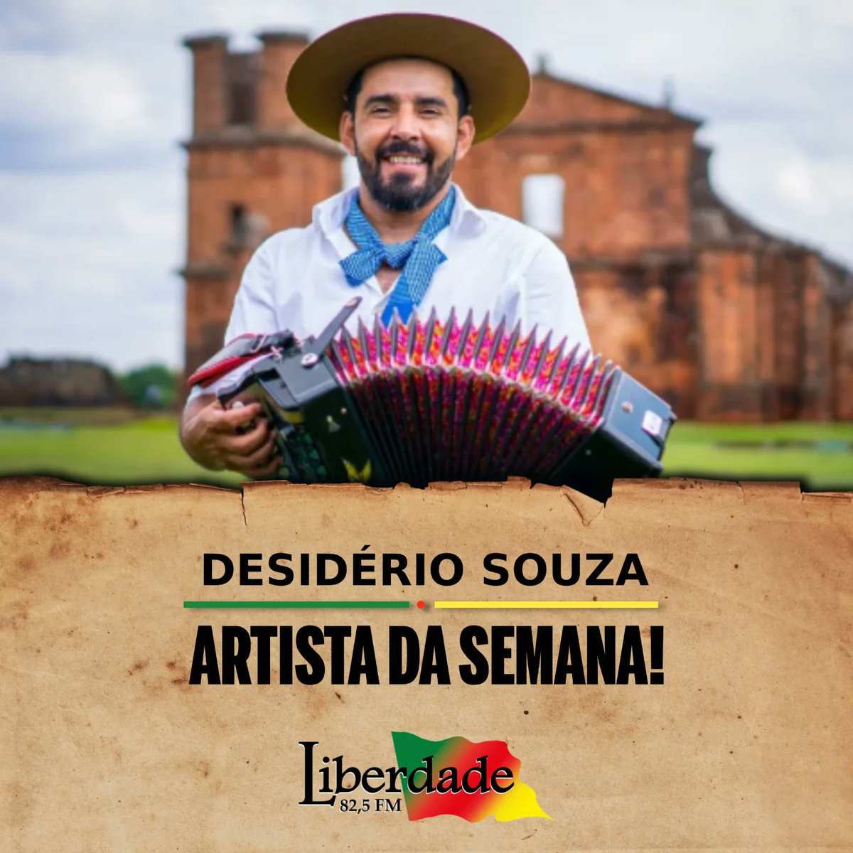 rdliberdaders's tweet photo. Desidério Souza é o artista da semana aqui na Rádio Liberdade!

@desideriosouzaofc

No Campo e na Cidade, Rádio Liberdade. https://t.co/Q6AmB6oac3