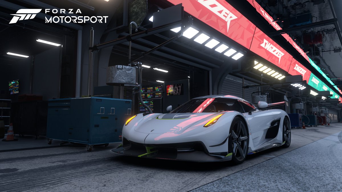 ForzaMotorsport's tweet photo. Ray Traced Global Illumination (RTGI) is now available for PC players on #ForzaMotorsport.

RTGI uses ray tracing hardware to compute more accurate indirect lighting and occlusion across the track and car in real time.

Here’s how you can enable it on PC: https://t.co/uIiVQ5hTGN https://t.co/N9ZubWSZQl