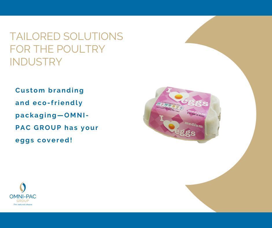 Maximise the value of your eggs with OMNI-PAC's custom branding solutions! From pulp colouring to eco-friendly direct printing, we tailor packaging to your brand. 🥚✨ 

#Branding #EcoFriendly #OMNIPACGroup