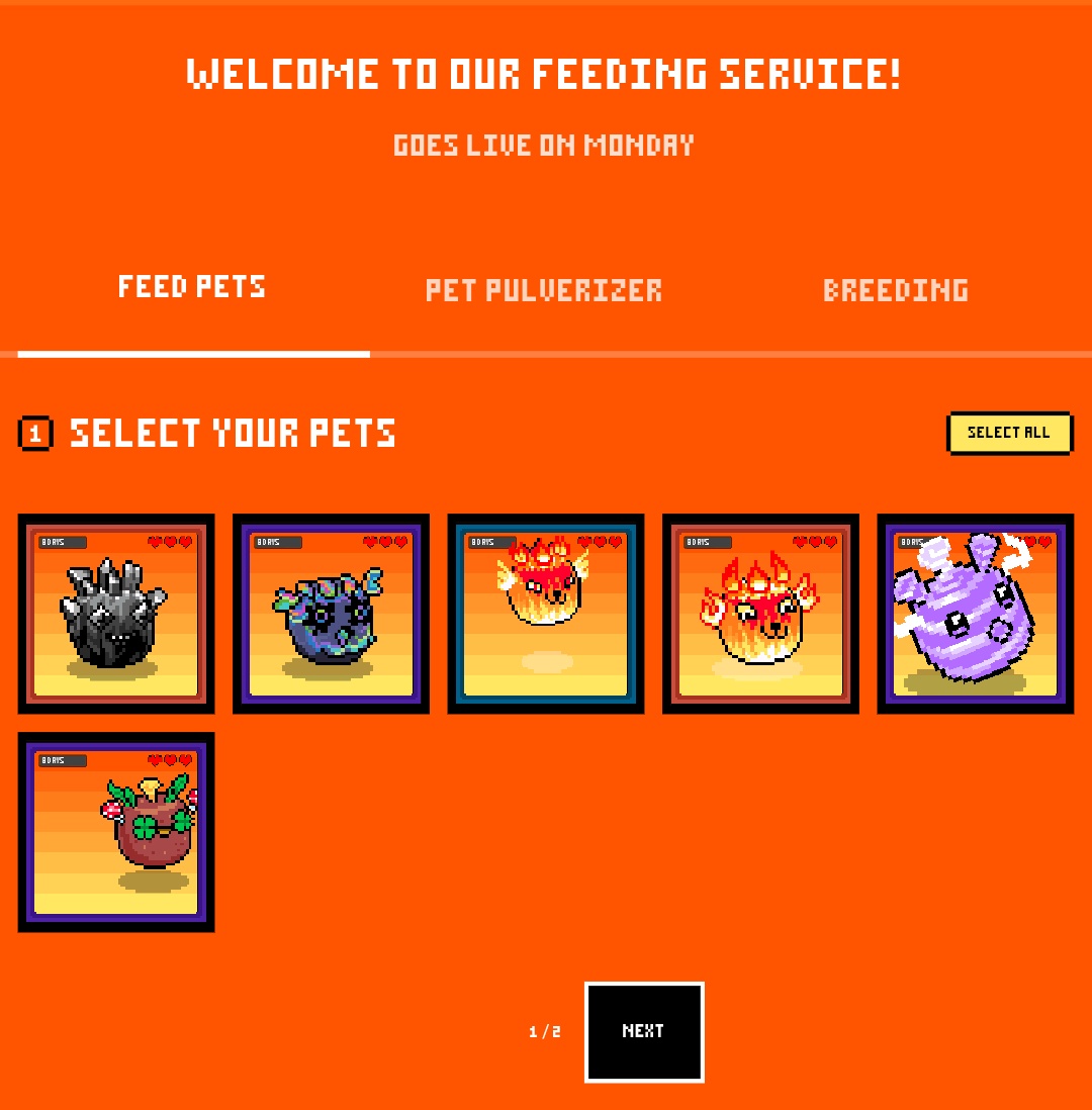 cryptosanthoshK's tweet photo. Very first, Ordinals web3 game launched by @Pizza_Pets is now live:

https://t.co/nuiT12ceRL

Feed. Grow. Evolve and trade.

Only the mightiest will win.

You just got 3 days before your pet evolved or die 🟧

Love it.

#Bitcoin #Ordinals #PizzaPet https://t.co/16tlIAU1Kp