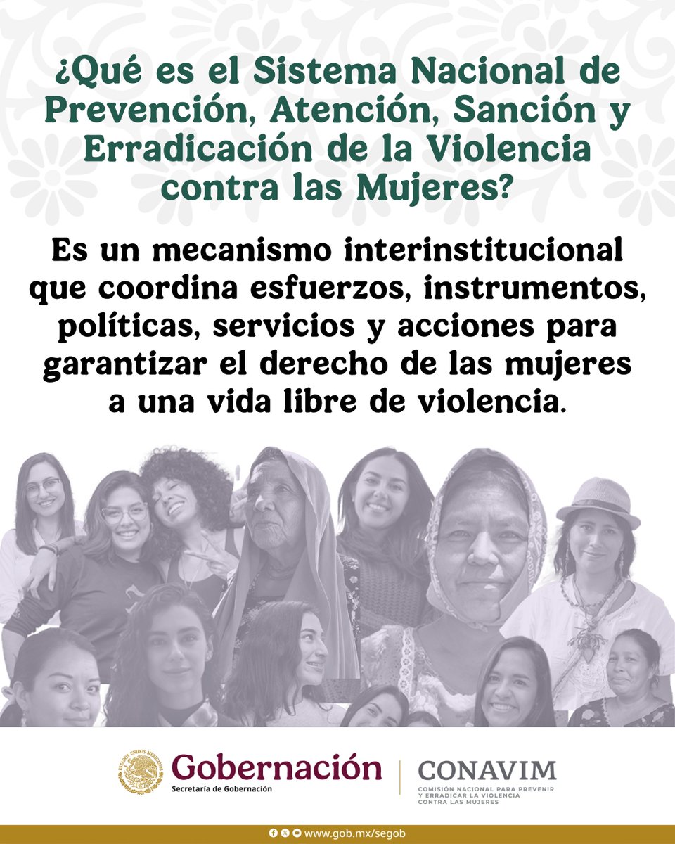 El 3 de abril de 2007, se instaló el SNPASEVM (Sistema Nacional), como un mecanismo interinstitucional que coordina esfuerzos, instrumentos, políticas, servicios y acciones para garantizar el derecho de las mujeres a una vida libre de violencia.