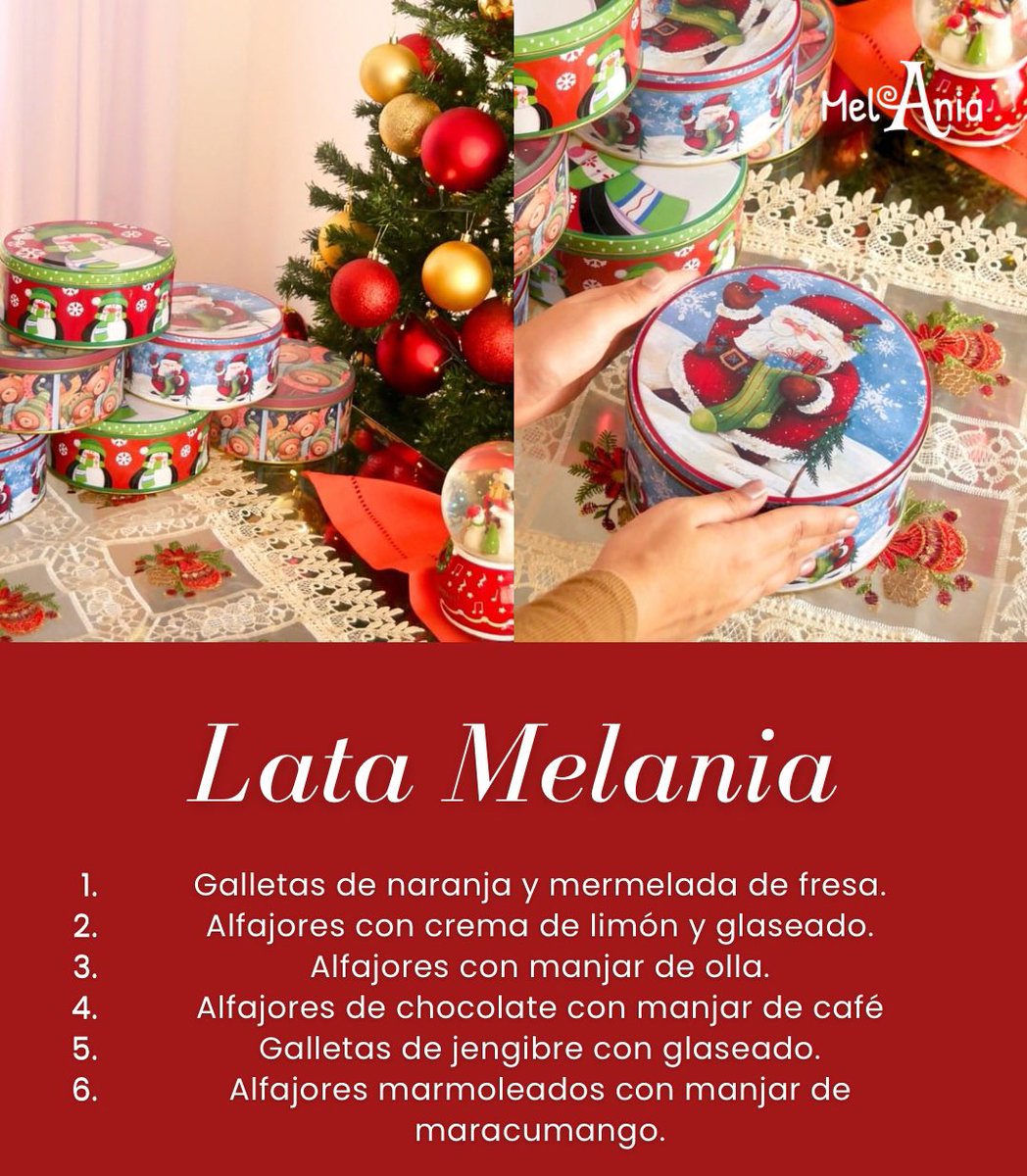 ¡POR FIN! Tenía tantas ganas de contarles sobre esta idea que tuve para Navidad 🎄♥️

Siempre me dio mucha nostalgia ver a mi abuelita almacenar sus latitas de galletas durante los años, así que este 2024 quise revivir esa emoción 🥹💫

Me ayudan mucho con un Rt 🫶🏻✨