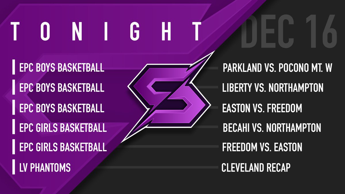 Tip off your week with Sports Scene! We have a ton of exciting highlights!🏀🏒

📺 Tune in at 6 &amp; 9 PM
SENetwork.tv

<a href="/sectv/">Service Electric Cable TV & Communications</a> <a href="/BoysParkland/">Parkland Boys Basketball</a> <a href="/LHSCanesBBall/">Liberty Hurricanes Boys Basketball</a> <a href="/kkidsbasketball/">Northampton B-Ball</a> <a href="/GoRedRovers/">Easton Athletics</a> <a href="/BecahiGBB/">Becahi Lady Hawks Basketball</a> <a href="/KKidsGBB/">Northampton Konkrete Kids Girls Basketball</a> <a href="/GirlsFHSBballPA/">Freedom Girls Basketball</a> <a href="/GirlsEaston/">Easton Girls Basketball</a> <a href="/LVPhantoms/">Lehigh Valley Phantoms</a>