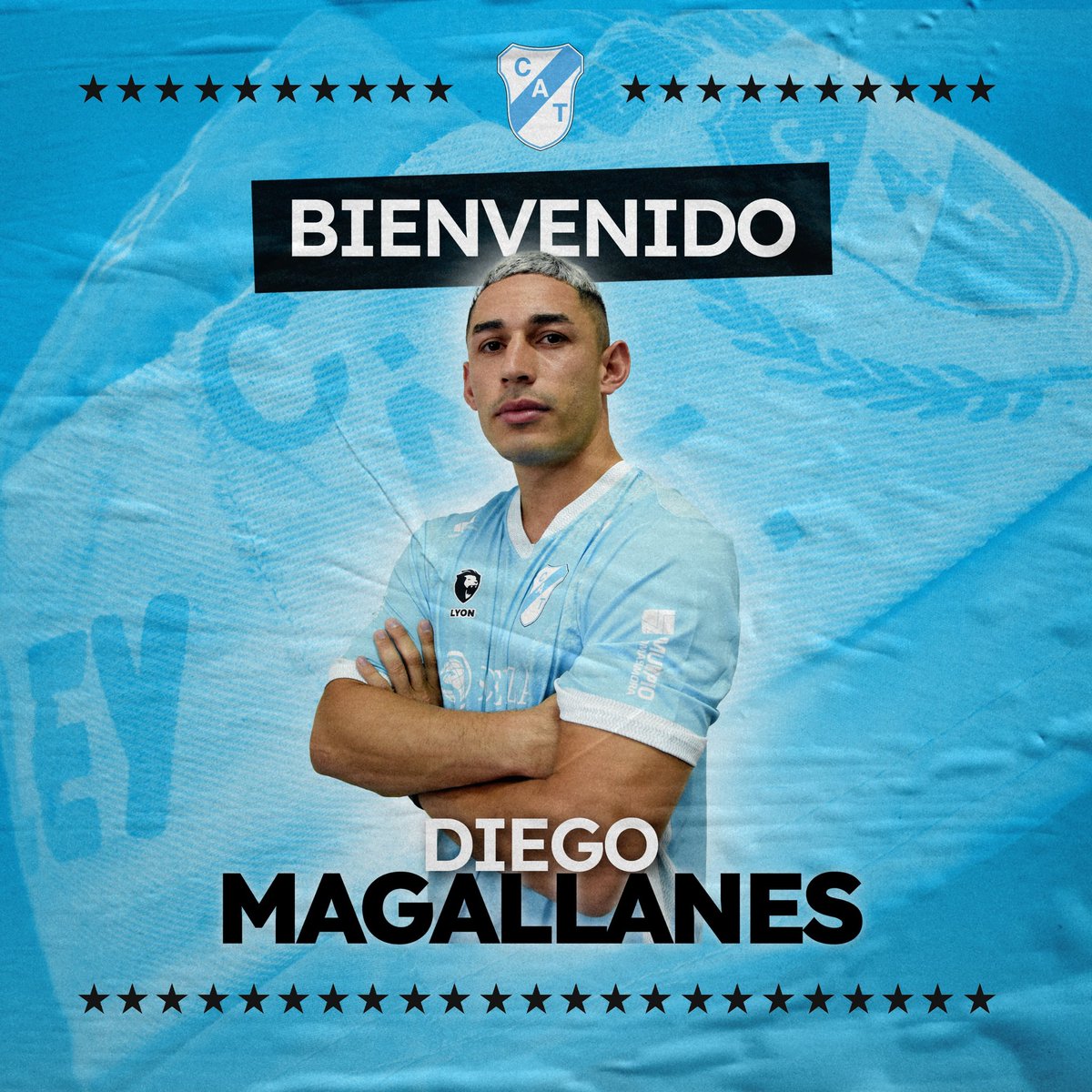 👋🏼¡BIENVENIDO DIEGO!

✍️🏻El ex lateral derecho y capitán de Colegiales, Diego Magallanes, estampó su firma con Temperley por un año.

🏆El jugador de 27 años viene de ser campeón de la Primera B y logró el ascenso a Primera División con el Deportivo Riestra.

💙¡MUCHOS EXITOS!