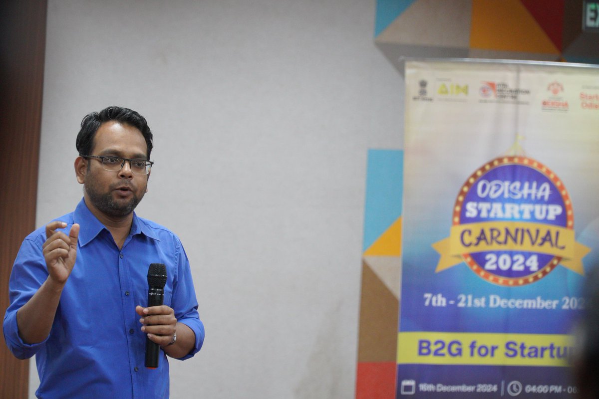 startup_odisha's tweet photo. The "B2G Opportunities with Startups" program organized today at O-hub during Odisha Startup Carnival in collaboration with @AtalNit .This is designed with an aim to foster collaboration between startups and government.

#Startups #ohub #innovation #collaboration #ecosystem #economicgrowth #government #opportunity #startupodisha #Incubators 

@CMO_Odisha 
@GokulanandaBJP 
@SecyChief 
@MsmeDepartment 
@startupindia