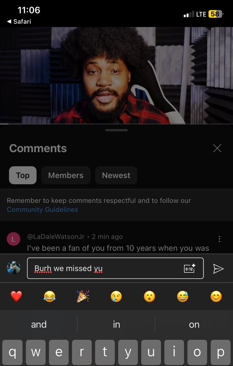 Burh Cory js posted yall