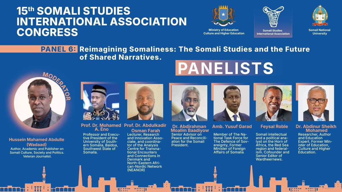 Reimagining Somaliness: Exploring Somali identity, culture, and history through the lens of shared narratives. Join scholars as they discuss how rethinking Somaliness can foster inclusivity, unity, and address global challenges.