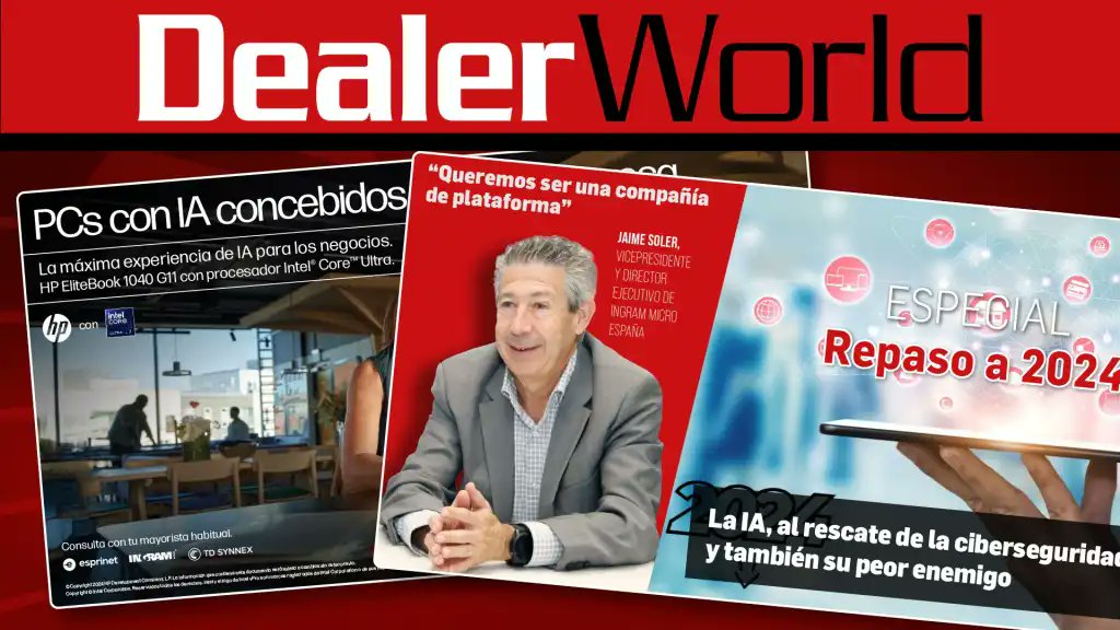 Número de diciembre ya disponible
❇️ 2024: el año de fortalecimiento del #canal.
❇️#Entrevistas con expertos del sector.
❇️Examinamos el papel desempeñado por la IA para el #PC.
❇️#IA y #ciberseguridad. 
Todo esto y mucho más en el último número del año. bit.ly/3ZAEMg5