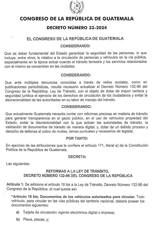 _cristiangt's tweet photo. ¡Las Reformas a la Ley de Tránsito ya fueron publicadas y entrarán en vigencia en 8 días! 🙌🏼 Usted podrá defenderse mejor de las multas fantasma 👻 o aquellas que no le han sido notificadas. Tampoco lo obligarán a pagar su cepo inmediatamente porque tendrá 60 días para hacer el pago luego de firmar una notificación. Ahora toca velar por la implementación y el cumplimiento de estas reformas 🤝🏼