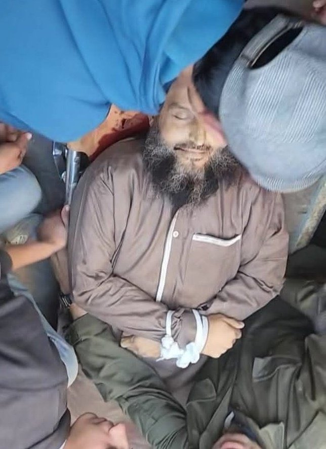 He’s smiling… maybe he saw Reem 
Ya Allah….