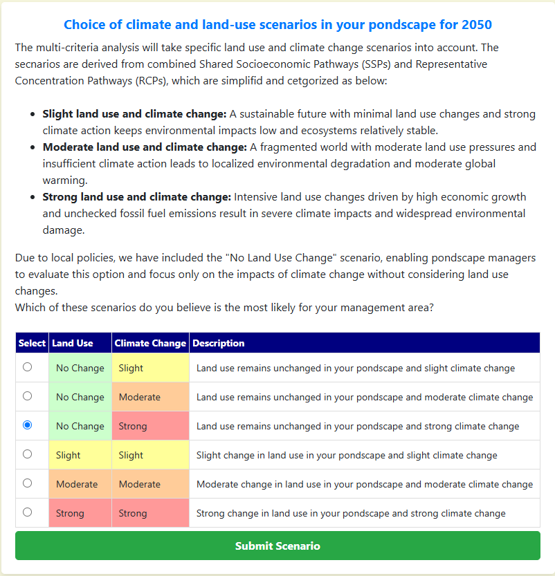 ponds4climate's tweet photo. The #PONDERFUL decision support tool is now live!

Using different land use and climate change scenarios, this online tool will predict a project's future benefits for biodiversity and climate change adaptation &amp; mitigation.

Use the tool for your project: https://t.co/kmUvyBsYC5 https://t.co/VNHD835D20