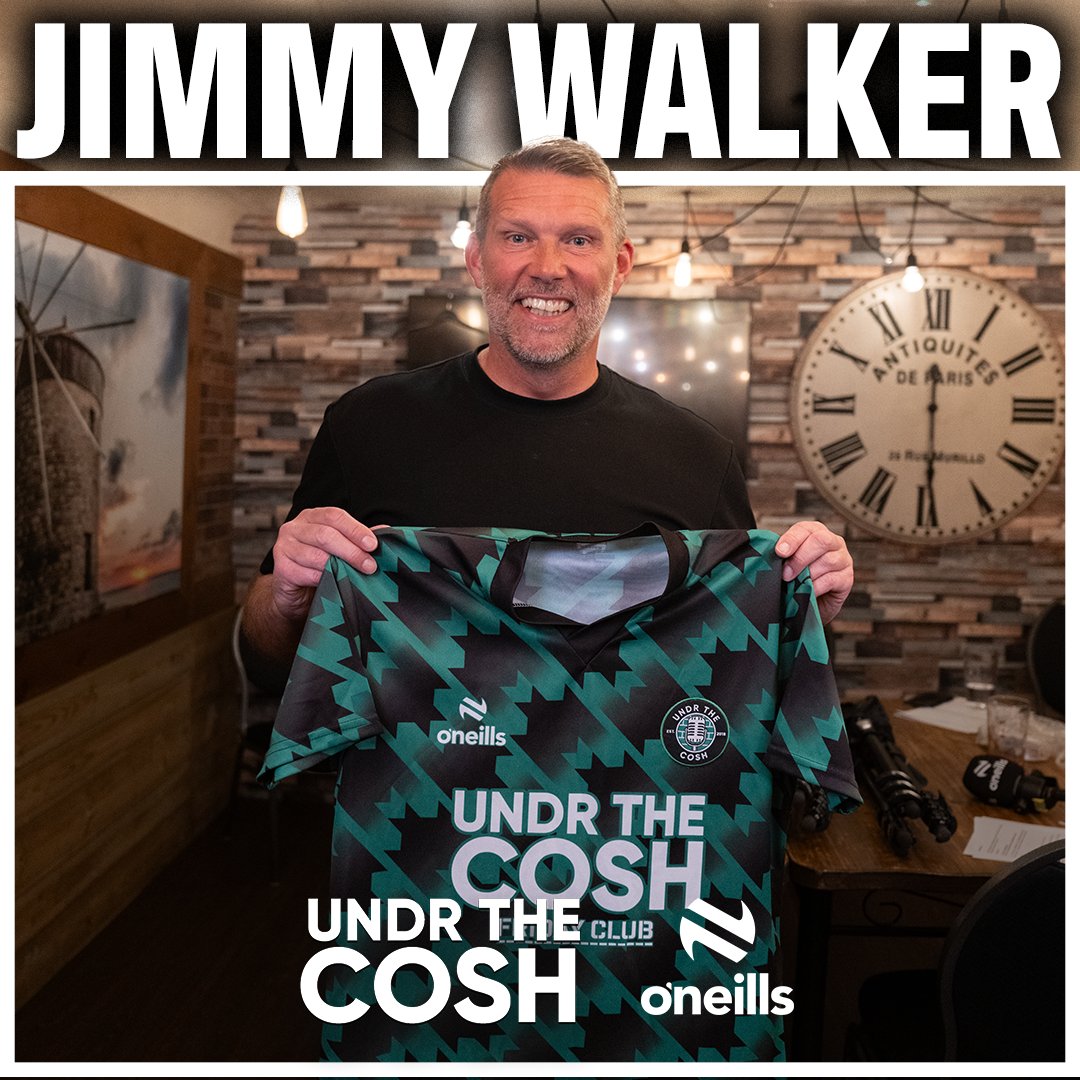 UndrTheCosh's tweet image. Sir @jimmywalker001 is back for the final episode of the series tonight. 

⏰ 7pm sharp!
w/@ONeillsSportsUK