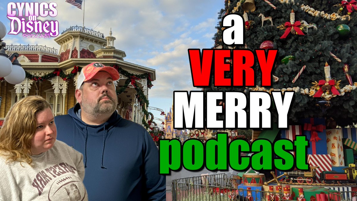 The latest from <a href="/CynicalDisney/">The Disney Cynic</a> is all about Christmas memories at Walt Disney World.

youtu.be/UVtLEesHTMs?si…