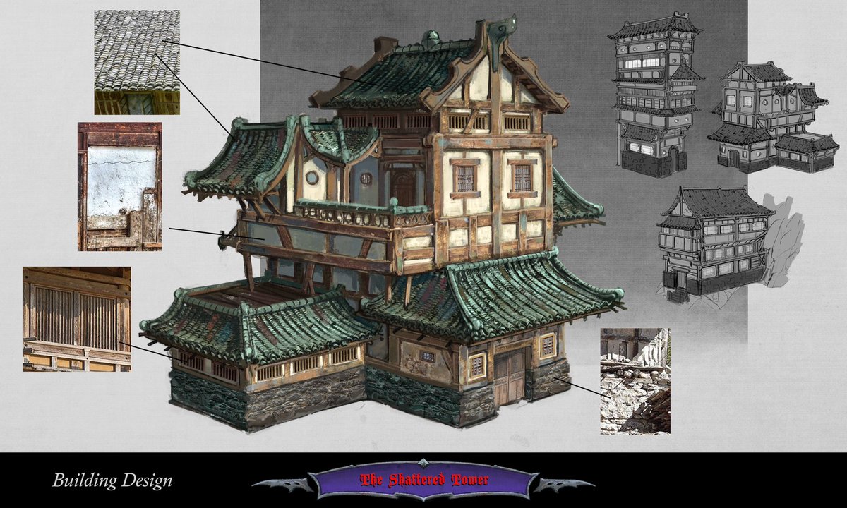 EskoArts's tweet photo. A bit of architectural design here. More work on my personal project #conceptart #design #worldbuilding https://t.co/4Art1FpUCG