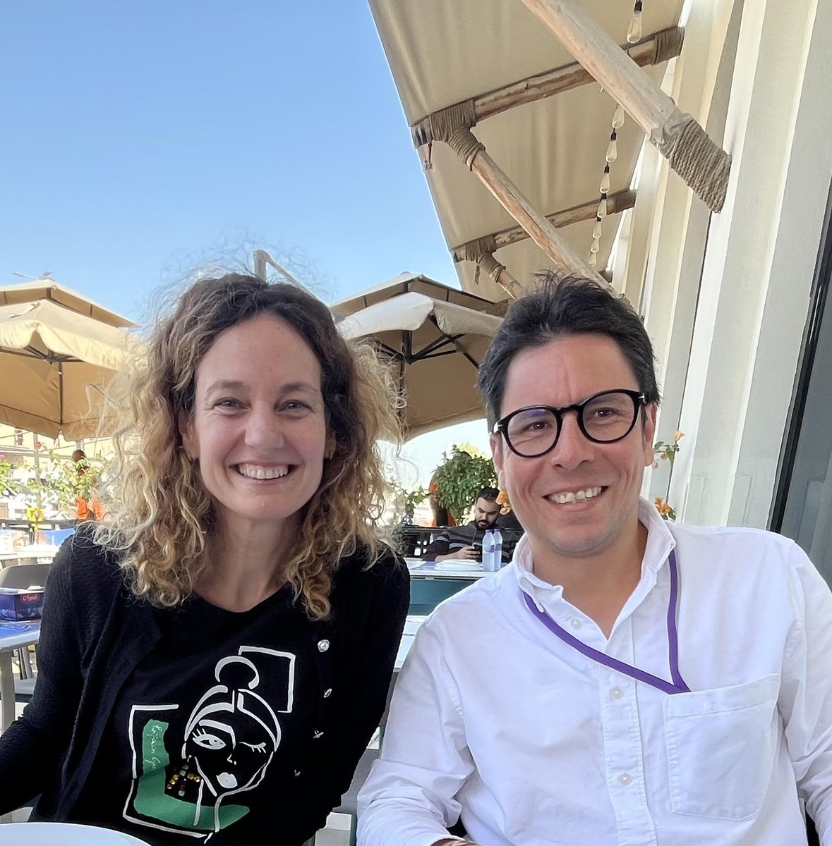 In great company with Carolina <a href="/carol_vvillegas/">Carolina Villegas</a>  and Luis <a href="/luiserojasd/">Luis E. Rojas</a> at NYUAD <a href="/NYUAbuDhabi/">NYU Abu Dhabi</a> last week (Jacob <a href="/RealJacobHess/">Jacob Hess</a> you were dearly missed by 'the intangibles'!). Here is a pic at the Abu Dhabi fish market  :-)
