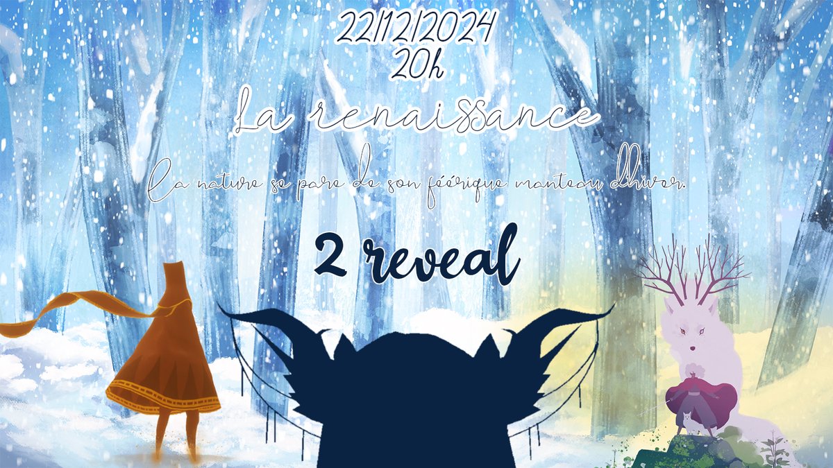 Semaine spéciale ! 
Lundi: Le retour de TESO !🦑
CaucheMardi: Layers of fear 👻
Mercred'histoire: Grimm 📗
Dimanche: Karni v2.25 La renaissance ~ Yule❄️
Art: MissionBell💚
Préparez-vous à du changement !!💚
#vtuber #vtuberfr #redebut