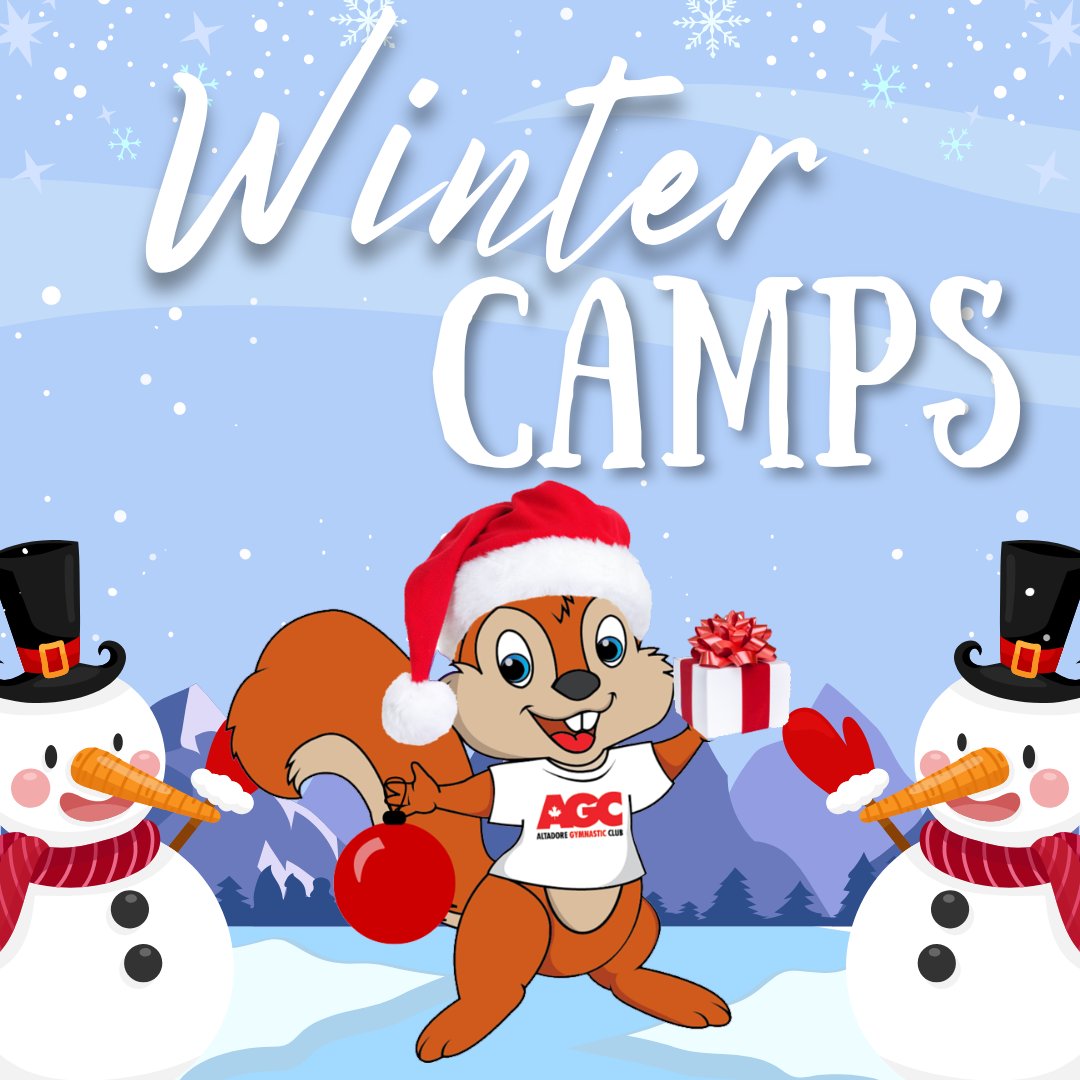 AltadoreGymYYC's tweet photo. ❄️ Don't Forget to Register for Winter Day Camps! ❄️
Looking for something fun and active for your kids over the break? Our famous Winter Day Camps are here to save the day!

🏃‍♀️ Gym time
🎨 Crafts
🎲 Games

https://t.co/ryd2ikhz2H https://t.co/p4zsKJypS1