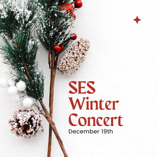 Join us for the Springville Elementary School Winter Concert - December 19 @ 6:30pm