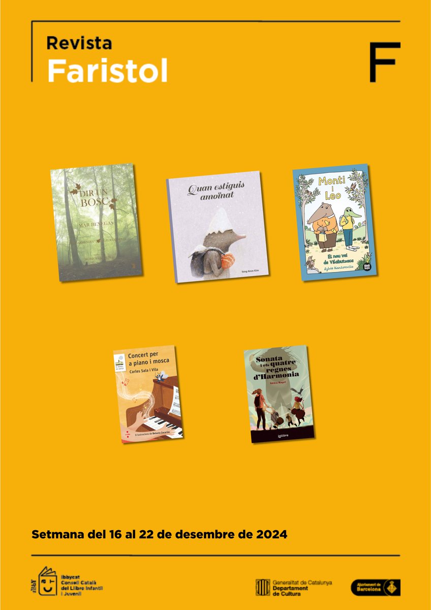 Tot fent camí cap a Nadal, ja arriben les crítiques de Faristol! 

Aquesta setmana, ben acompanyades pel número 100 de la revista i ben arrecerades dins la seva nova web.

Seguiu l'estel! 💫