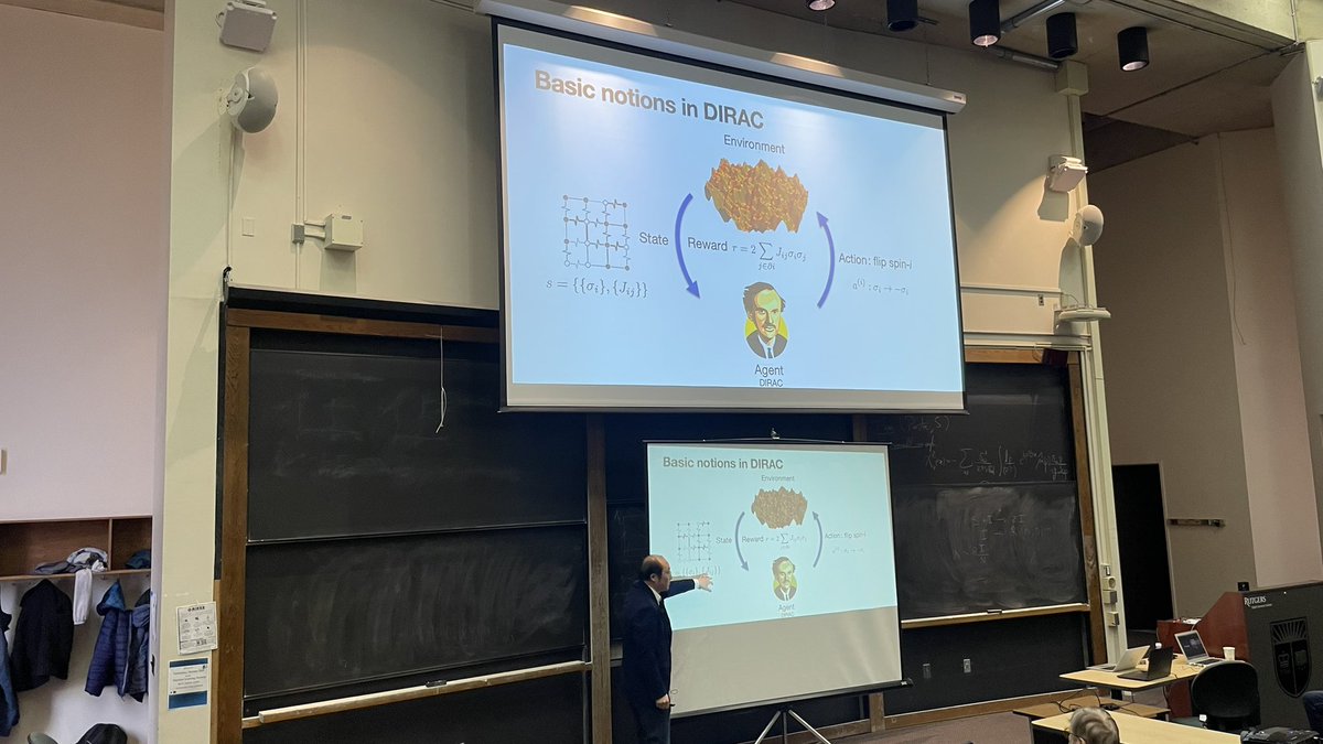 Seeing my favorite physicist is more than satisfactory 

Thanks Yang-Yu!

(at the 127th Statistical Mechanics Conference)