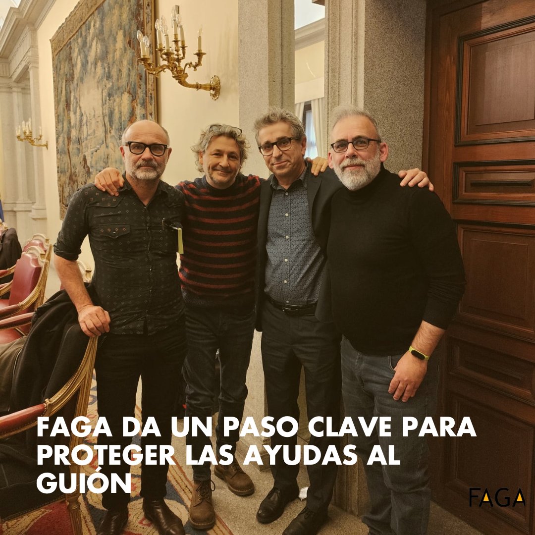 🟠 El pasado jueves 17 de diciembre, nos reunimos con Jordi Martí Grau, Secretario de Estado de Cultura, para defender que las ayudas al guion tengan la misma relevancia y garantía que las ayudas a producción en la futura Ley del Cine.