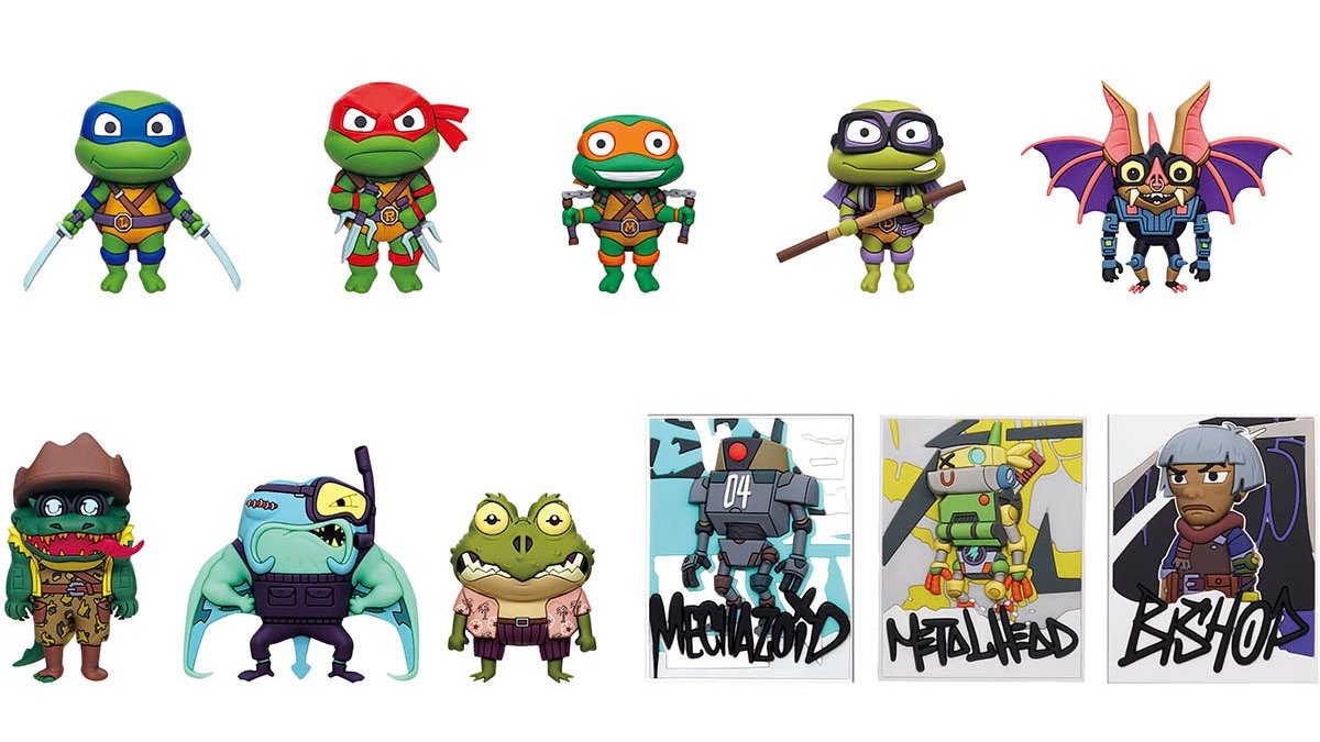 新品未開封　Optstuff ラグマット via Entertainment Earth Tales of the Teenage Mutant Ninja Turtles