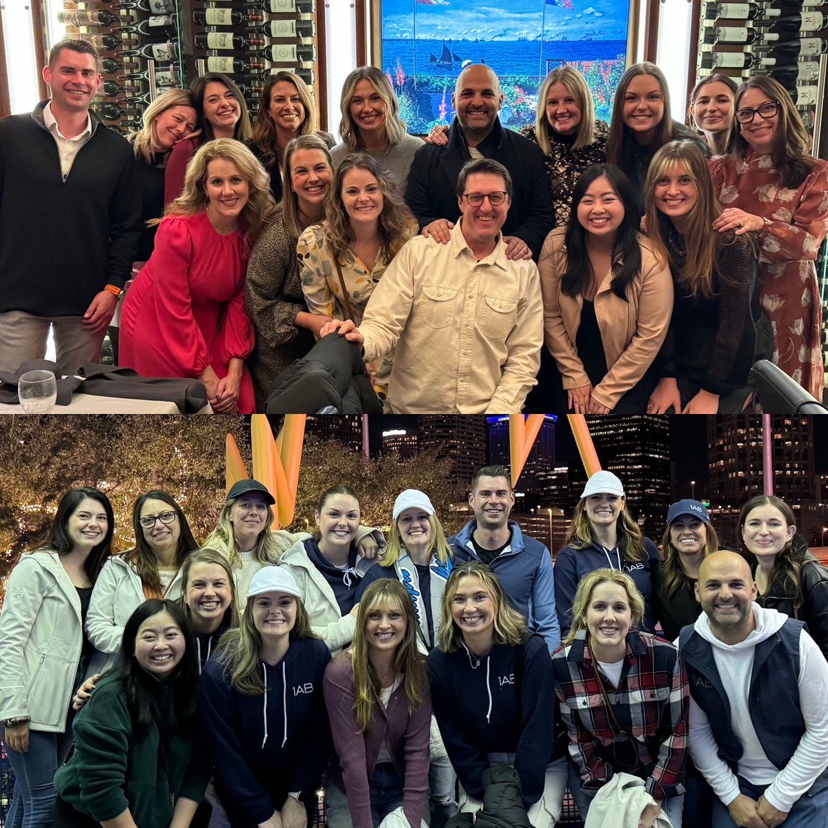 1ABMedia's tweet image. Team meeting.
Got some work done ✅
Awesome guest speakers informing us on navigating recent milestones, and discussing industry trends and the yr ahead ✅
Went on a shopping spree for kids and families in need ✅
Amazing dinners and team building✅
Excited for 2025. LFG.