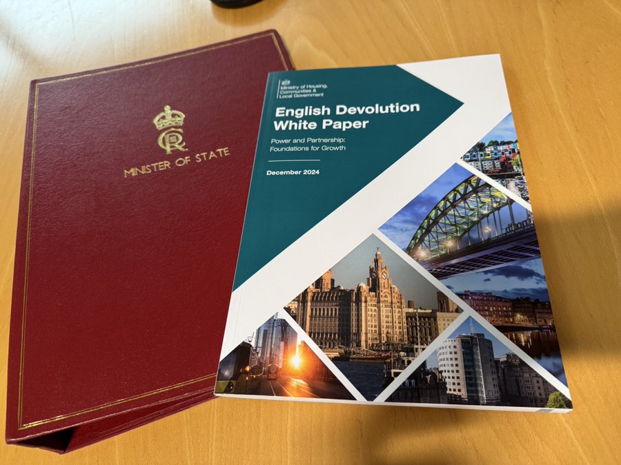 COMMENT ON WHITE PAPER 1
There is no good news in the Devolution White Paper for Cornwall. It is so frustrating that the Westminster Govt has ignored the collective call for a devolution settlement for Cornwall, which came from all groups on the unitary authority &amp; all six MPs.