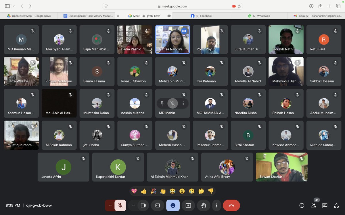 sshariar1991's tweet photo. @youthmappers chapters are hosting a week-long mapathon to celebrate the 54th Victory Day of Bangladesh.

Thank you for organizing this meaningful event and inviting me as a guest speaker. Honored to contribute to impactful mapping and commemorate our nation’s victory! https://t.co/RtsAzlMyOp