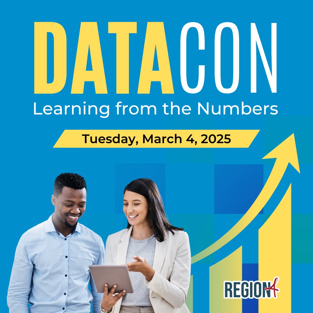 Region4ESC's tweet photo. 𝐒𝐀𝐕𝐄 𝐓𝐇𝐄 𝐃𝐀𝐓𝐄: Join us for the 2025 Region 4 DataCon and transform your school’s data into actionable insights. Featuring renowned speaker Jim Knight, author of 𝘋𝘢𝘵𝘢 𝘙𝘶𝘭𝘦𝘴!

We’re seeking dynamic presenters to share their insights, strategies, and success stories. Presenters enjoy exclusive perks—free registration, professional growth, and the opportunity to impact 1.2 million students!

👉 Learn more: https://t.co/JNFyGvrC3j