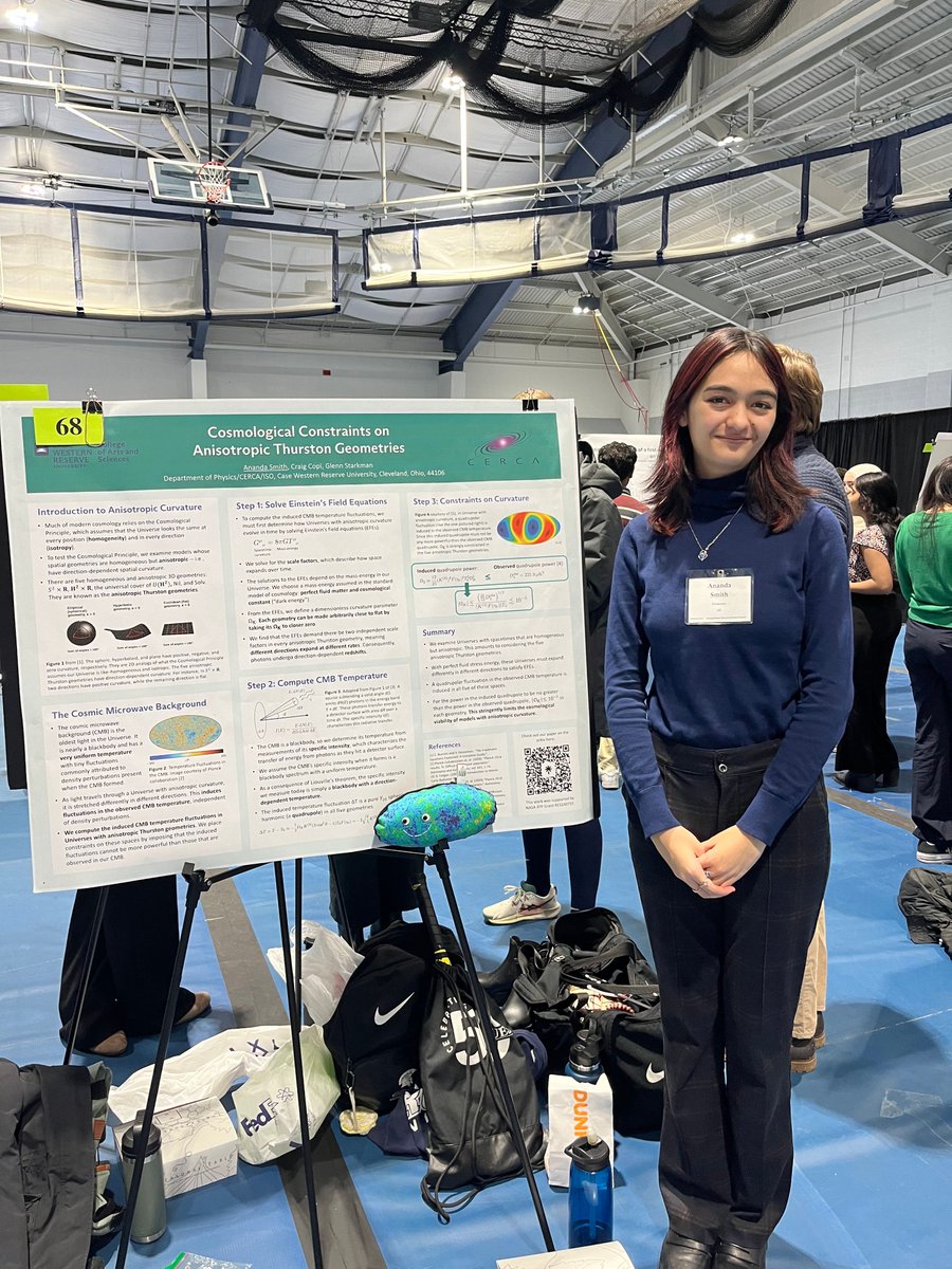 CWRU Physics (@physicscwru) on Twitter photo Physics and <a href="/CWRUastro/">CWRU Astronomy</a> undergraduates Katherine Barber and Ananda Smith tied for first place in the Physical Sciences category at <a href="/cwru/">Case Western Reserve</a>'s recent Intersections poster competition. Congratulations! 👏🎉 Physics and <a href="/CWRUastro/">CWRU Astronomy</a> undergraduates Katherine Barber and Ananda Smith tied for first place in the Physical Sciences category at <a href="/cwru/">Case Western Reserve</a>'s recent Intersections poster competition. Congratulations! 👏🎉
