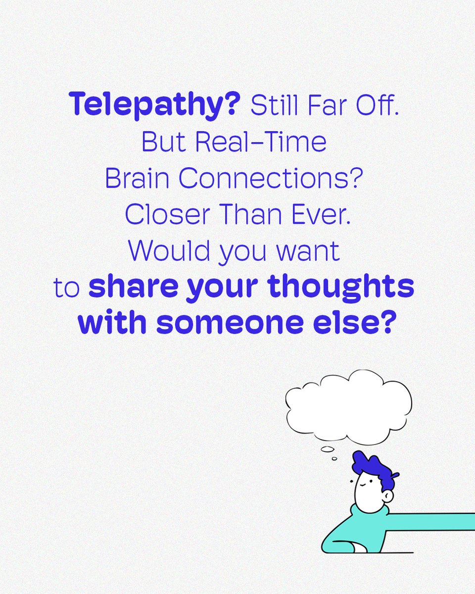 Metanestagency's tweet image. Could brain-to-brain communication be the next big thing? Sci-fi becoming reality with neural links. Thoughts transmitted directly, no words needed.
#Metanest #TechInnovation #BrainTechnology #Innovation #TechTrends #BrainScience #NeuroTech #MindConnection #FutureOfTech