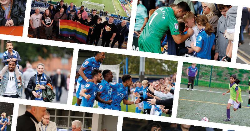 StockportCounty's tweet photo. Stockport County recently hosted its first external EDI working group meeting at Edgeley Park, as part of the Club's County Collective campaign.

Visit the club site for more details ⤵️

#StockportCounty