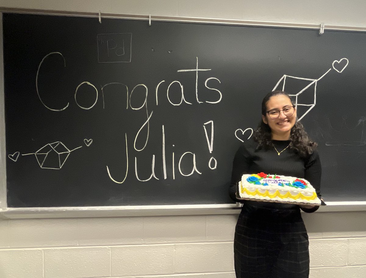 Sanford_Lab's tweet photo. Also, congratulations to Julia for passing her Gateway Exam with flying colors!! πͺπ§π·π§π· You put the func in functionalization π§. #CHactivATE https://t.co/iLT2IoZeUJ