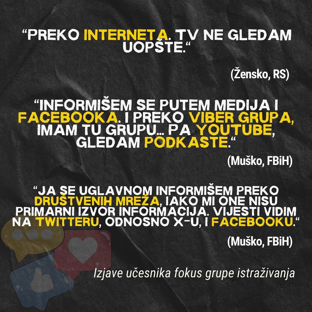 📊 Da li ste znali?
Čak 76% mladih u BiH informacije pronalazi putem internetskih portala! 🌐💻

📰✨ Digitalno doba donosi brz pristup vijestima, ali i izazov – kako prepoznati pouzdane izvore? 🤔

🌟Uz podršku: <a href="/InstitutKULT/">Institut KULT</a> 
#institutKULT #KULTCHANGE
#ONAuBiH #KarikeZaPromjene