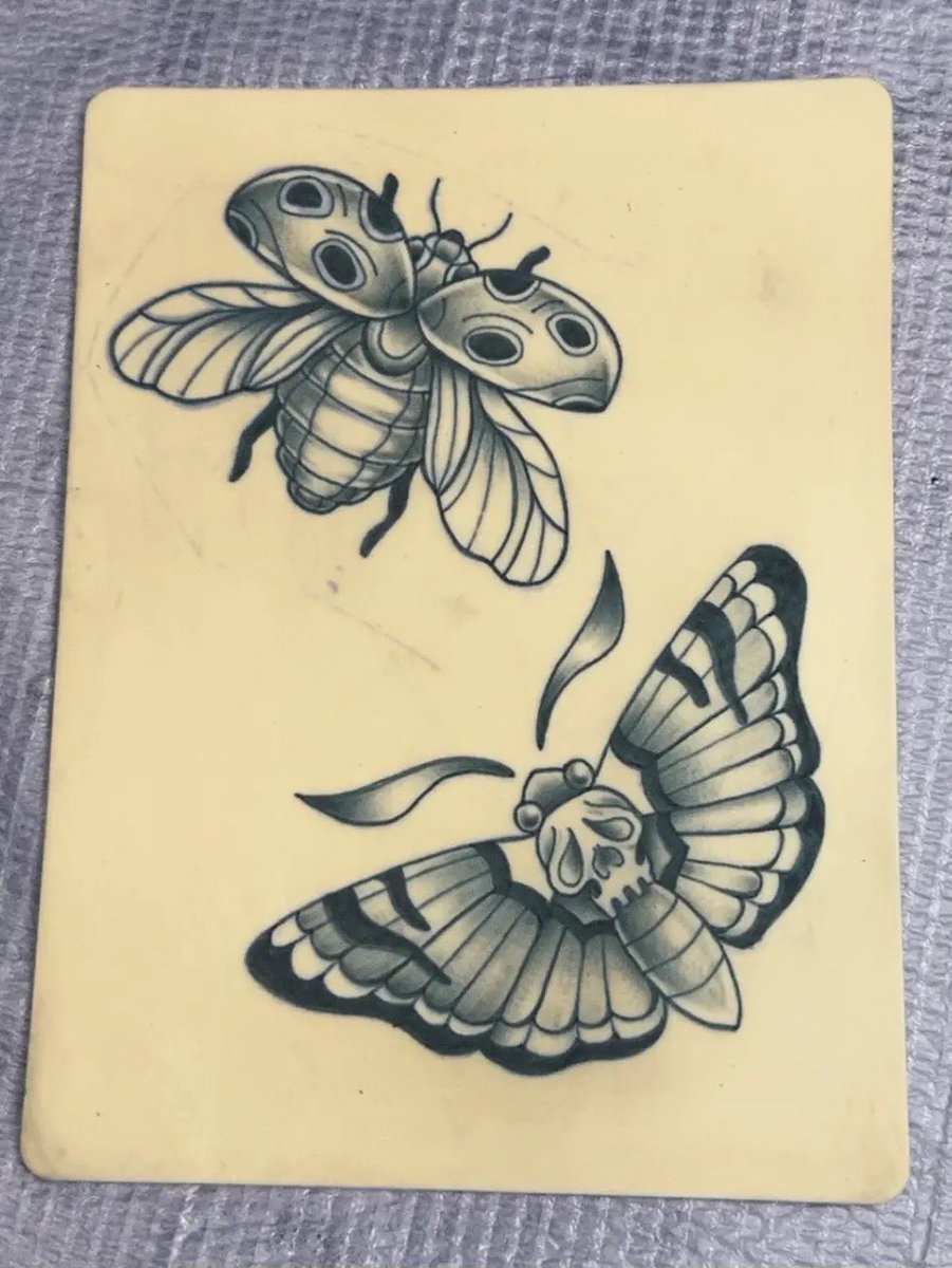 Draw_Me_Dead's tweet photo. Sorry for the lack of updates! Live has been ✨ nuts ✨

Here’s some recent tattoo homework 🥰 https://t.co/yh6UJux33h