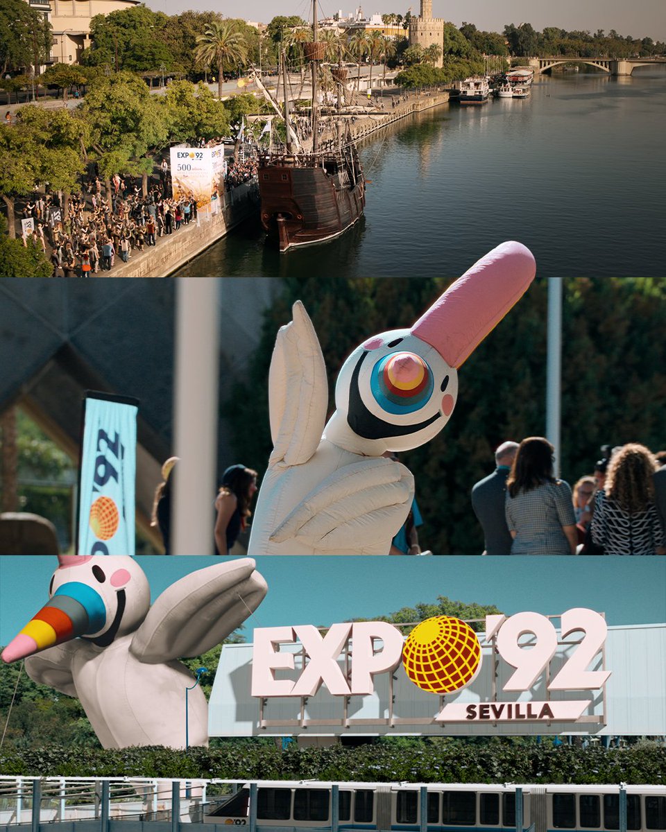 Volver a Sevilla y a la Expo del 92 es un chute de nostalgia patrocinado por Álex de la Iglesia ❤️