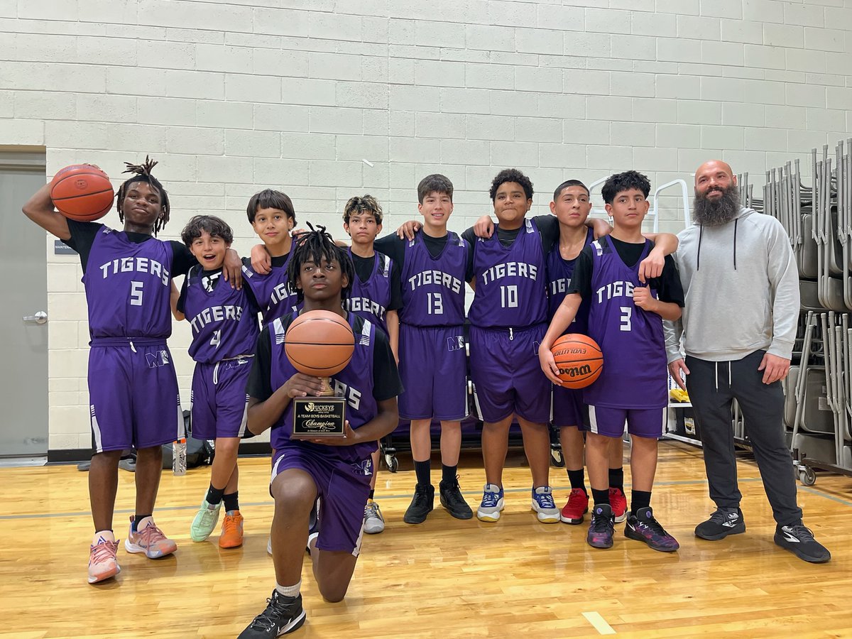 MarionneauxAz's tweet photo. 🏀👏 Big congratulations to Marionneaux Boys A Team for taking home the championship title! Your hard work, teamwork, and determination truly paid off. Way to make us proud, champions! 🏆 #TigerPride #BESDistheBEST https://t.co/iKEXXuZLek