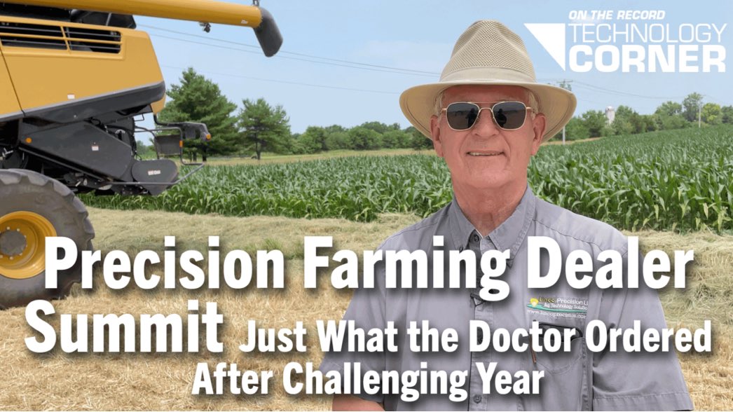 LincoPrecision's tweet image. Skip Klinefelter will be one of the speakers at the 10th annual Precision Farming Dealer Summit, sharing his unfiltered perspective on the state of precision ag. Skip explains why a conference like this comes at the perfect time.

precisionfarmingdealer.com/articles/6278