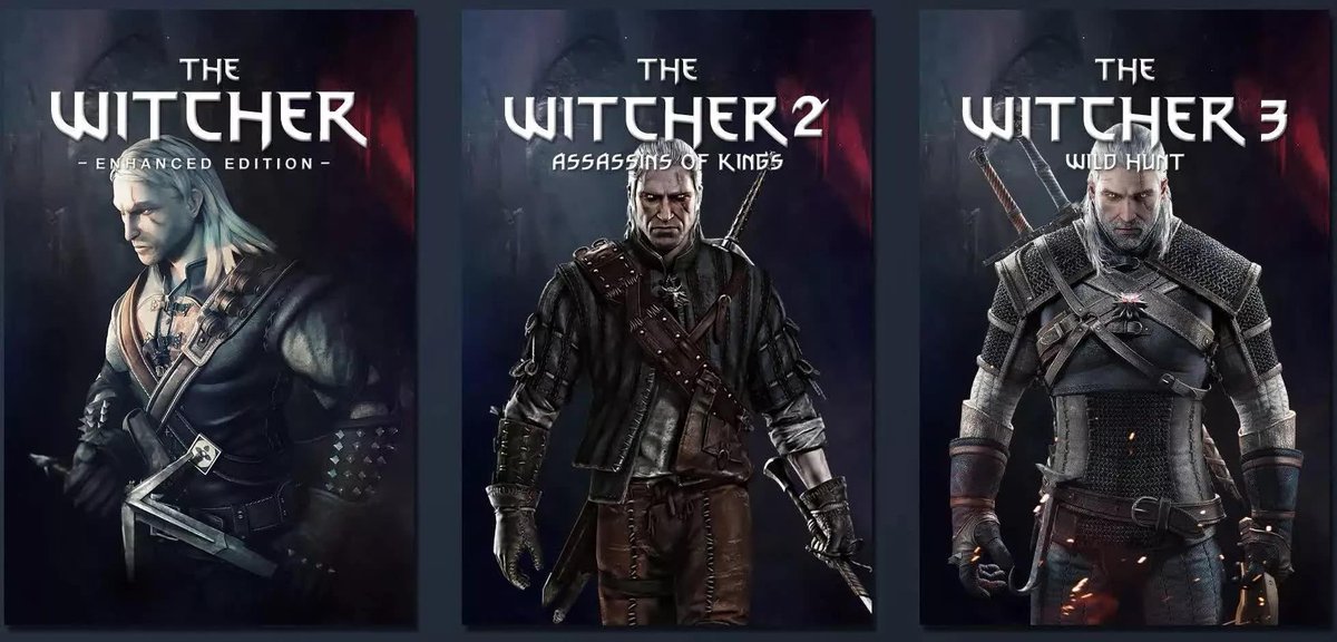 SynthPotato's tweet photo. I am shocked that many people don't understand that:

The Witcher games aren't adapting the story of the books, they are non-canon sequels to these books.

The Witcher 1-3 is entirely non-canon to the books but the books are canon to it, they take place years after the events in the books and invent a ton of lore and canon to support their own stories that CD Projekt Red wanted to tell, These games are quite literally to their soul, basically fan fiction by superfans of these books that goes super hard and managed to surpass the original work