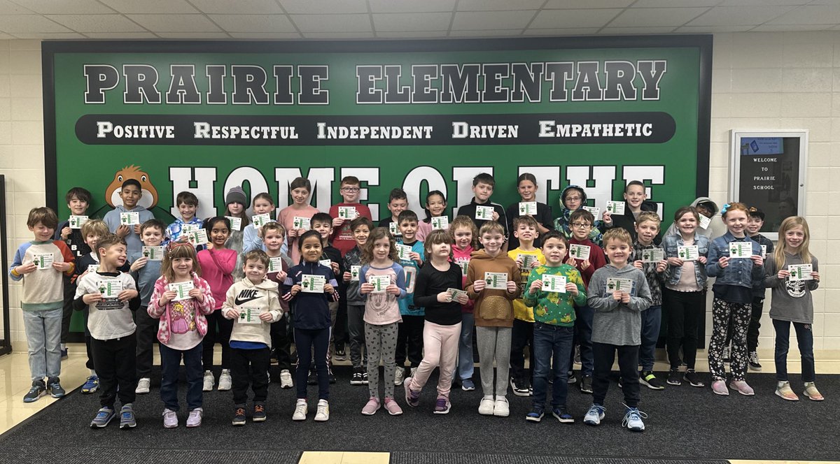Prairie Elementary tweet media