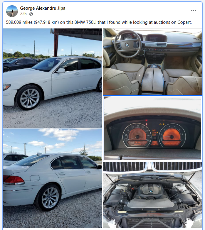 ColinArgent's tweet photo. @AutoInfatuation Saw this on the Mileage Impossible page on Facebook https://t.co/emYKtmhxuO