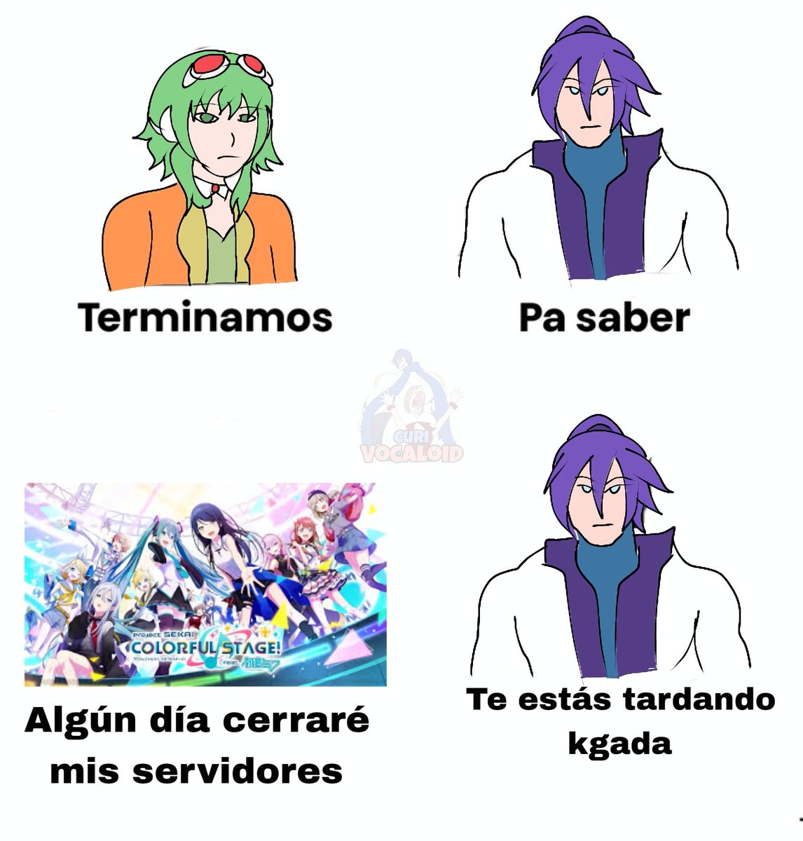 CuriVocaloid's tweet photo. Aun asi gracias por todo Prosekai
Curi hecho por Alfonso VF
#VOCALOID #GUMI #Gakupo #prsk_FA #prsk_GL #CuriVocaloid https://t.co/0a0G2yjmDc