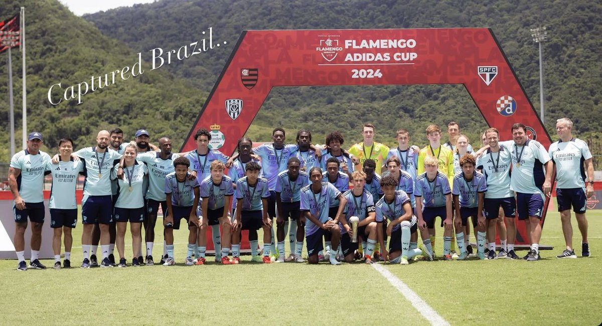 serboscout's tweet photo. Louis Zečević-John with another 🅰️

Arsenal won 3-1 against Flamengo in the final

He finished the tournament with 4⚽️ and 2🅰️ in 5 games 

Big congratulations to Louis and Arsenal 👏🏽

He will be very importnant for our u17 in the 2nd round of qualifications for EURO https://t.co/VHJKqZTlKU